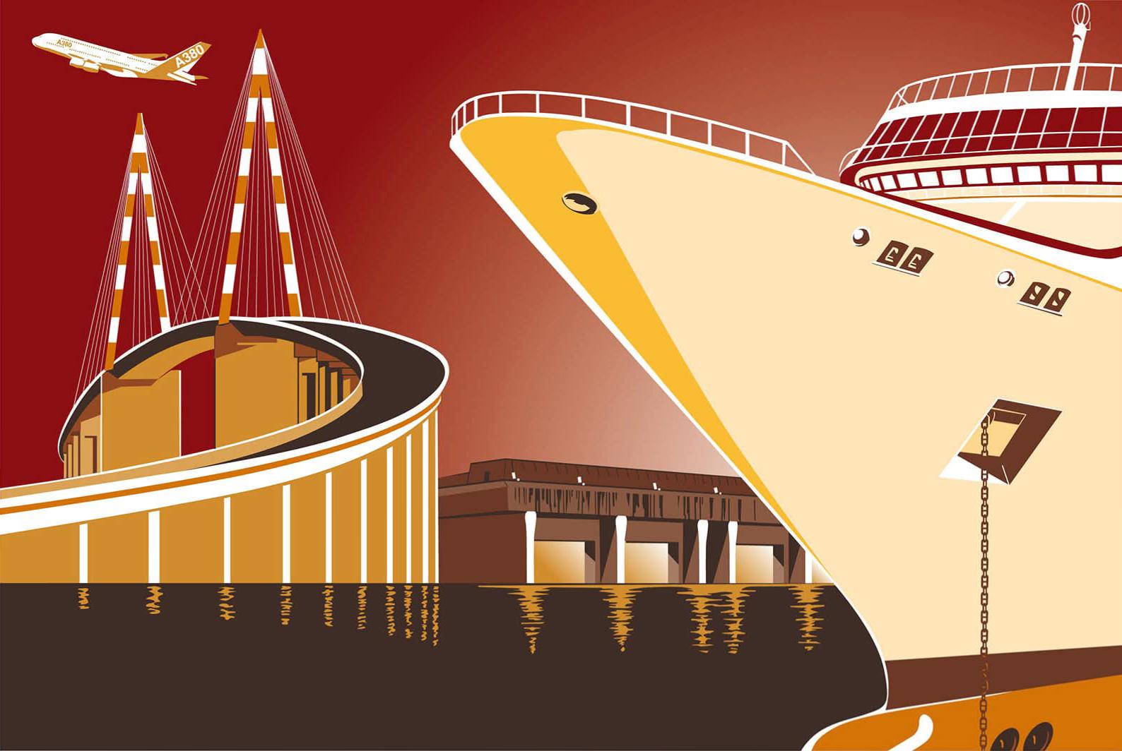 Photo du panneau : Saint-Nazaire